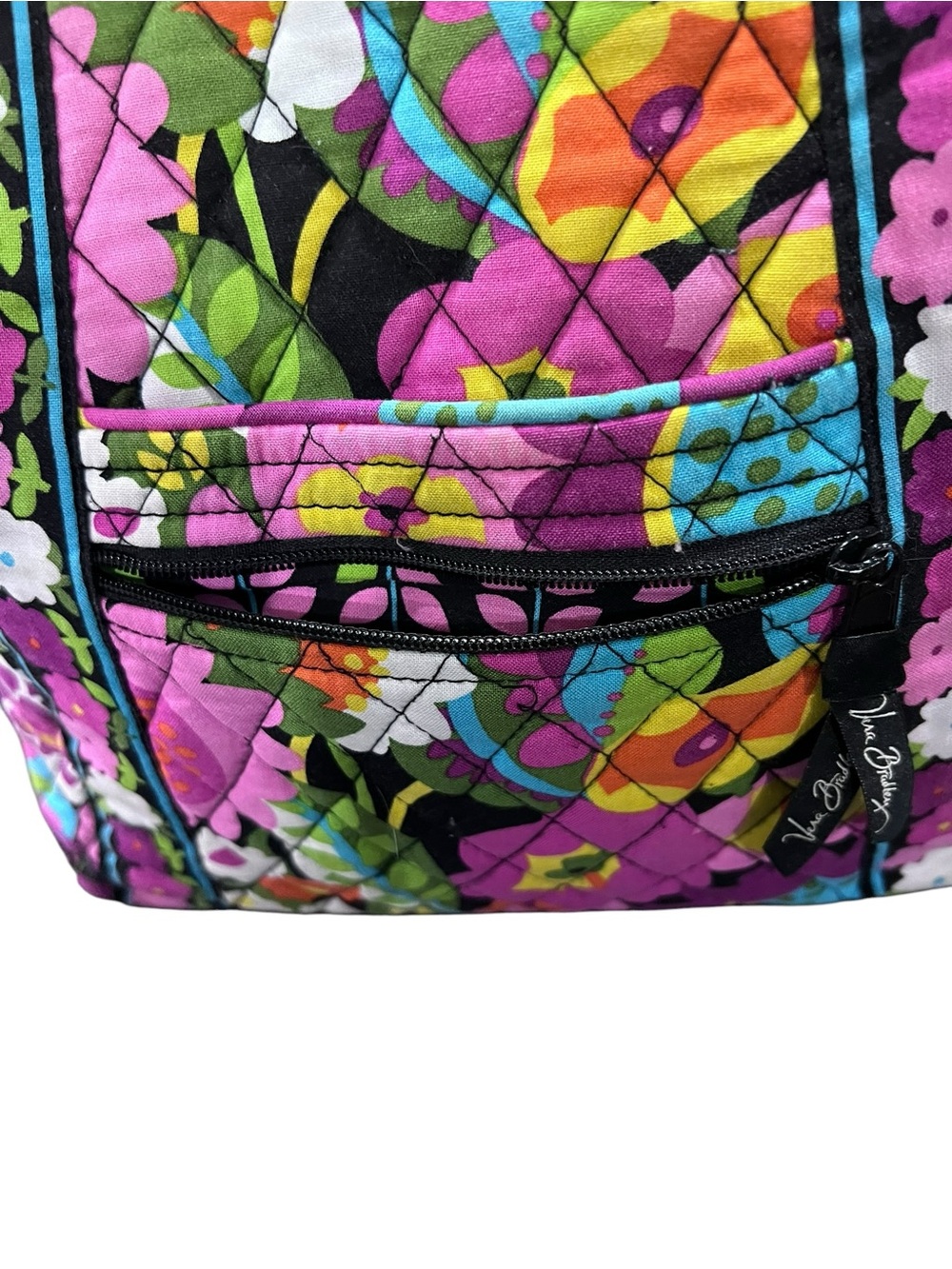 Vera Bradley “Va Va Bloom” Hipster Crossbody Shoulder Bag *Retired Print* - Picture 12 of 16